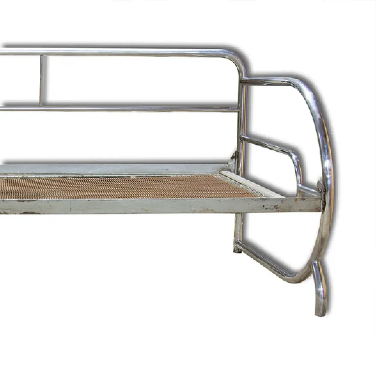 Divano Bauhaus cromato, anni '30 6