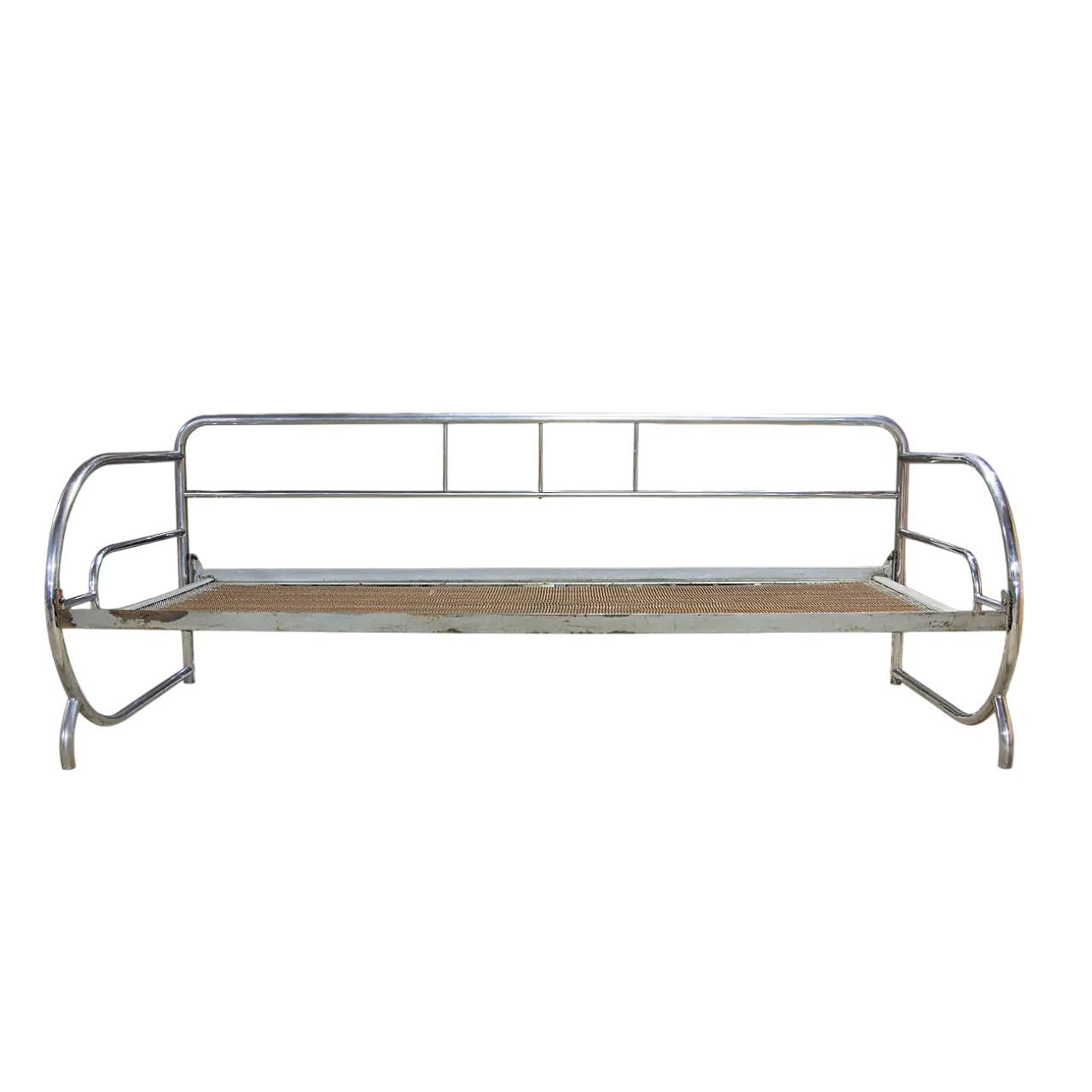 Divano Bauhaus cromato, anni '30 8