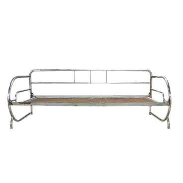 Divano Bauhaus cromato, anni '30