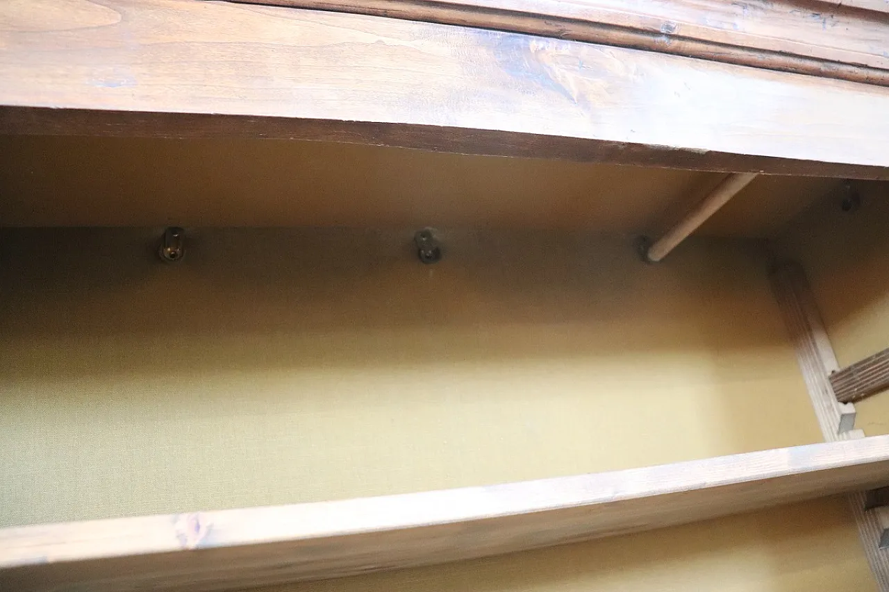 Solid poplar wardrobe, early 19th century 11