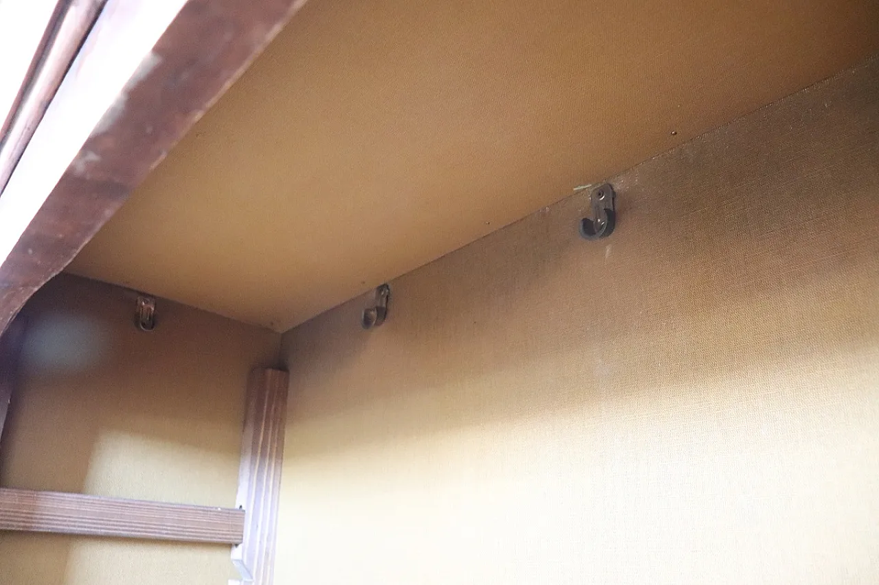 Solid poplar wardrobe, early 19th century 12