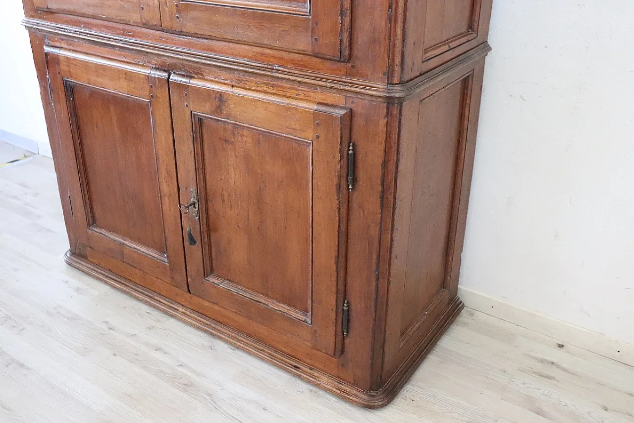 Credenza dispensa in pioppo massello, metà '700 3