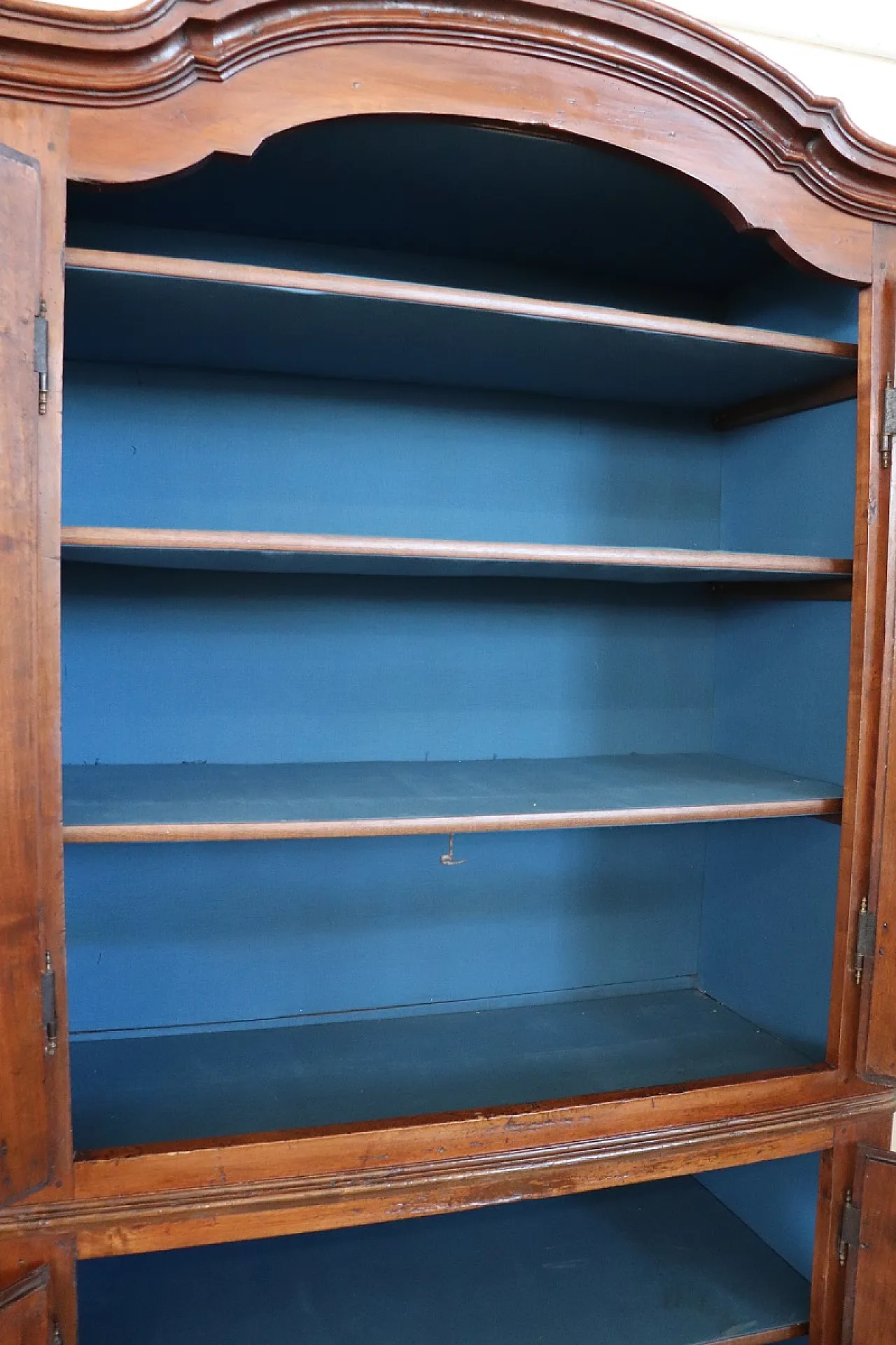 Credenza dispensa in pioppo massello, metà '700 16