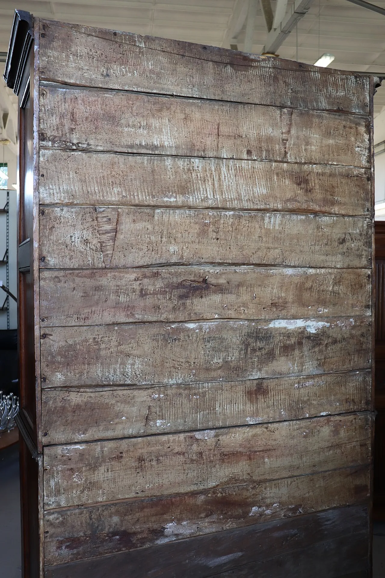 Credenza dispensa in pioppo massello, metà '700 20