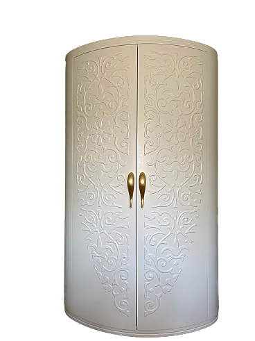 Double door round wardrobe Halley Milano Bellavita, 2000s