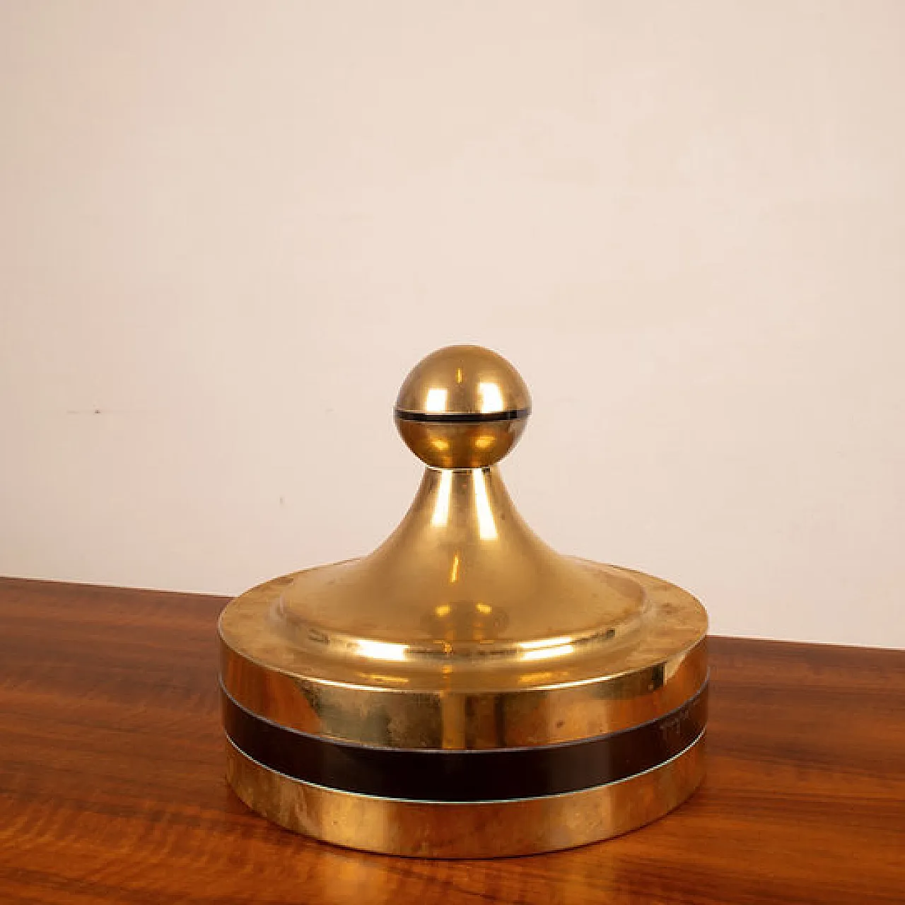 Scatola in ottone e plexiglass di Renato Meneghetti per DDD, anni '70 3