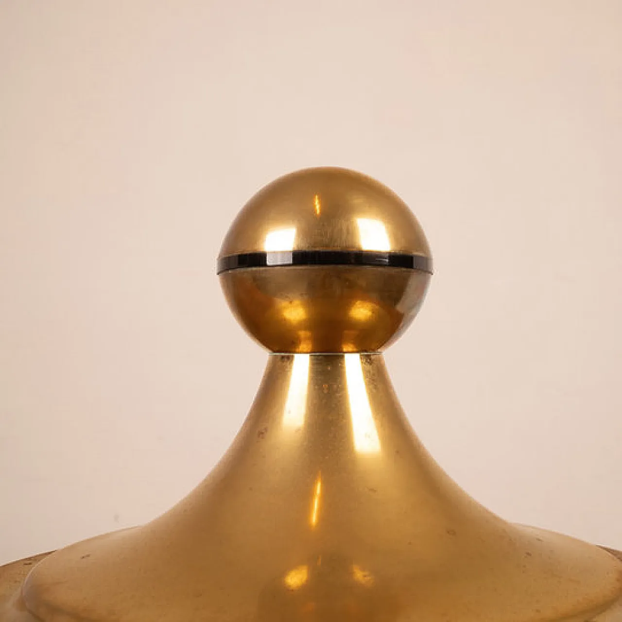 Scatola in ottone e plexiglass di Renato Meneghetti per DDD, anni '70 7