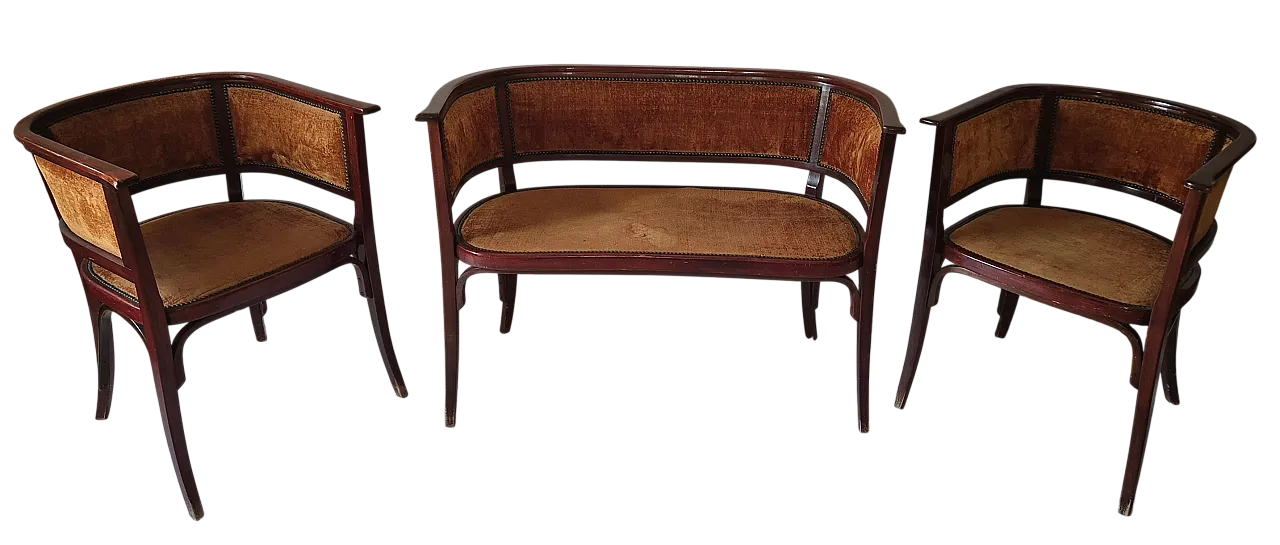 Thonet Mundus living room, early 20th century 18