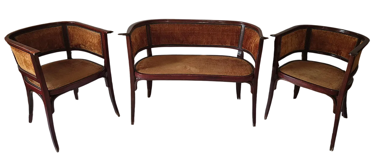 Thonet Mundus living room, early 20th century 20