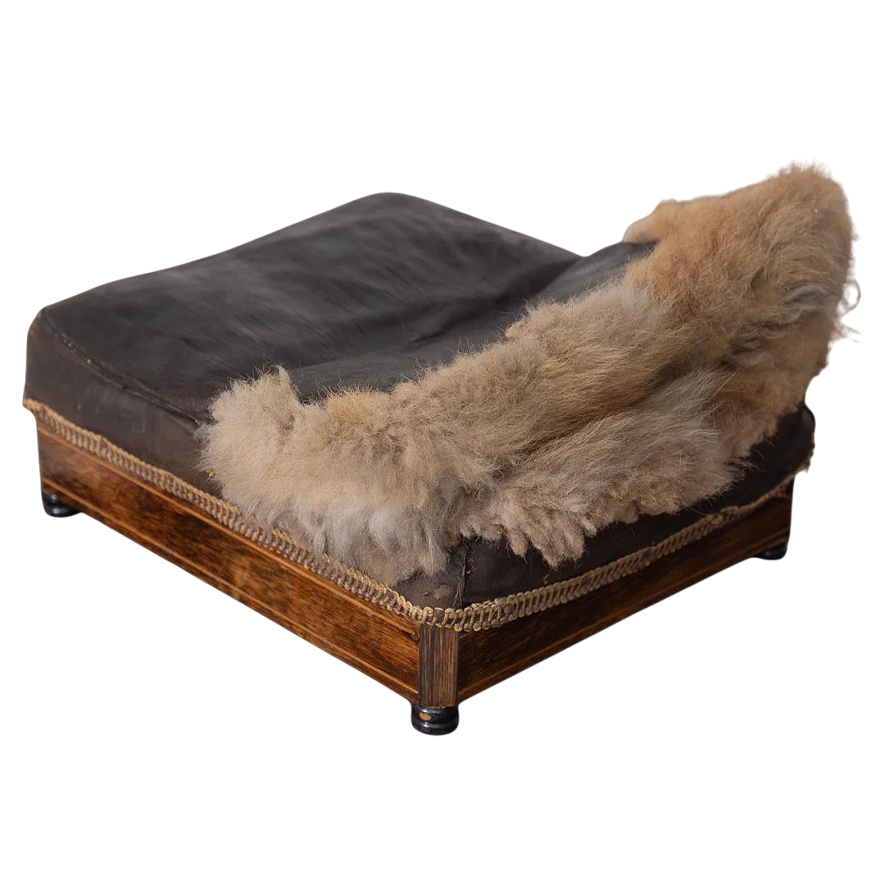 Scalda piedi in pelle di pecora, inizio '900 11