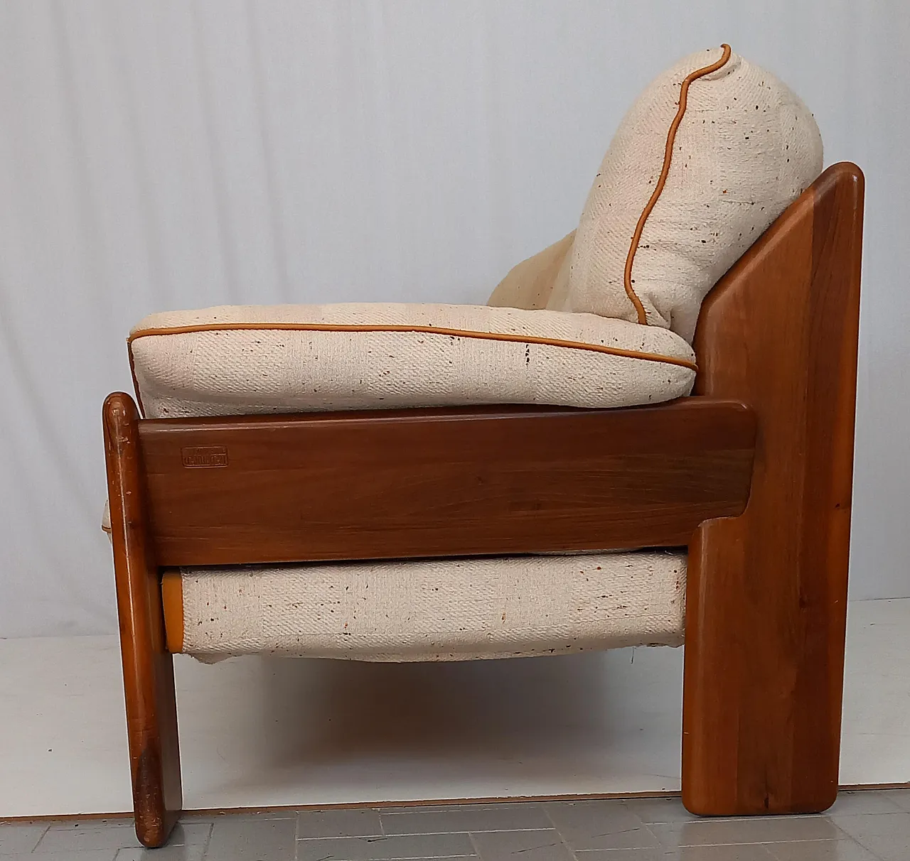 Cream Sofa model Sapporo by Mobil Girgi, 70s 3