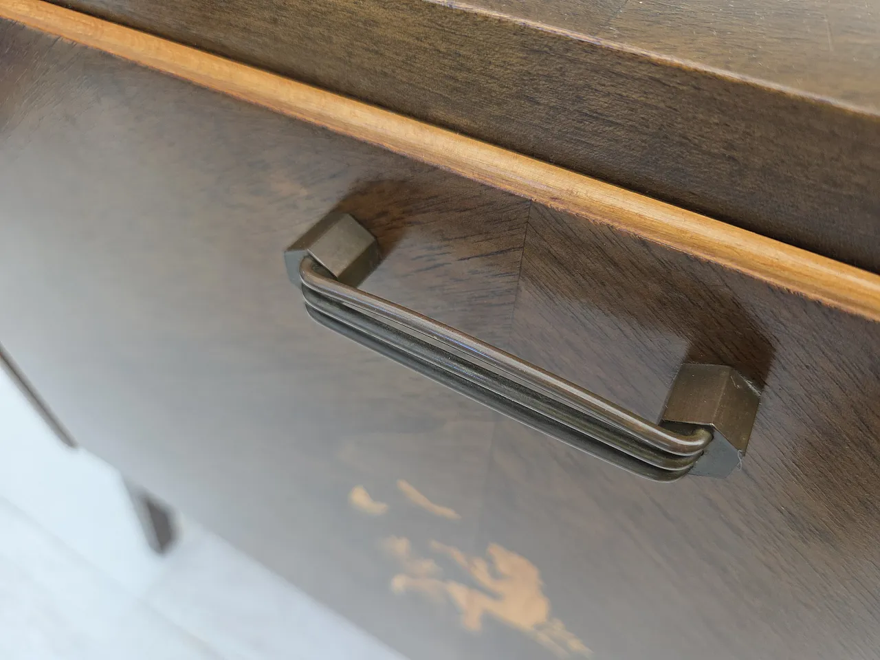 Danish TV commode, 60s 6