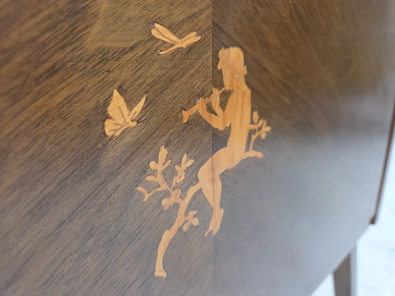 Danish TV commode, 60s 10