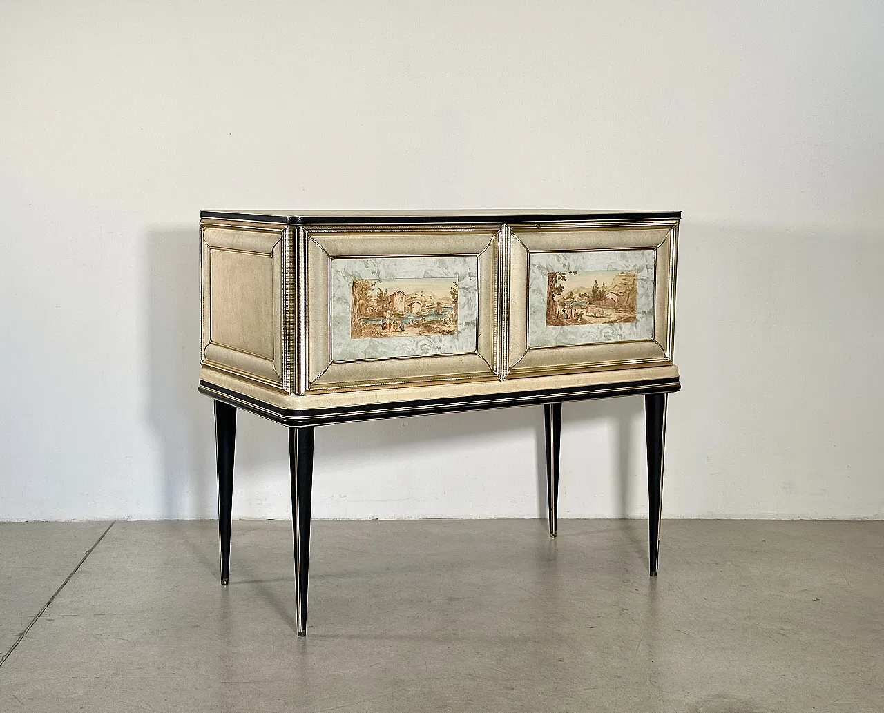 Radic and brsss table, 70s 12