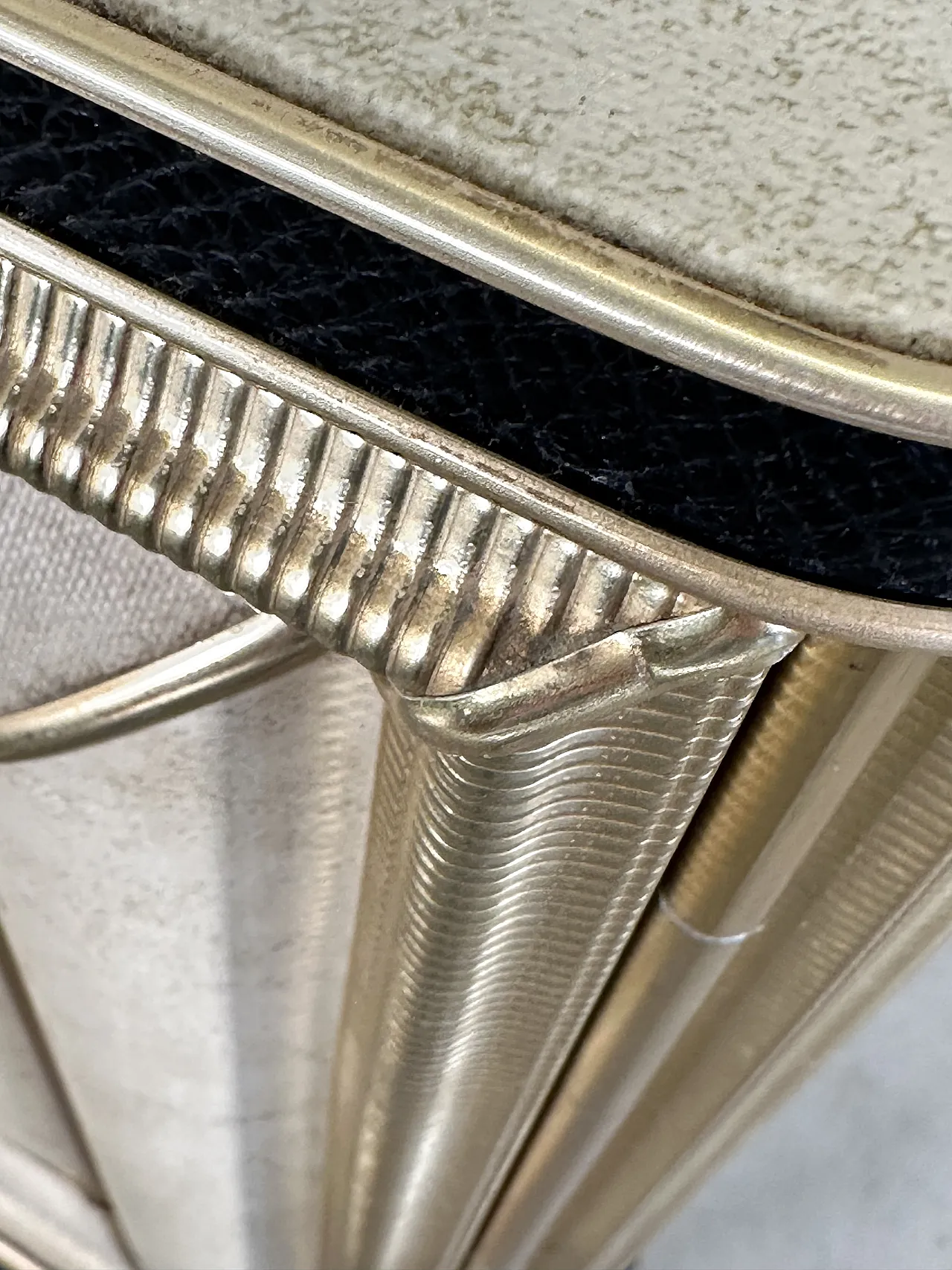 Radic and brsss table, 70s 15