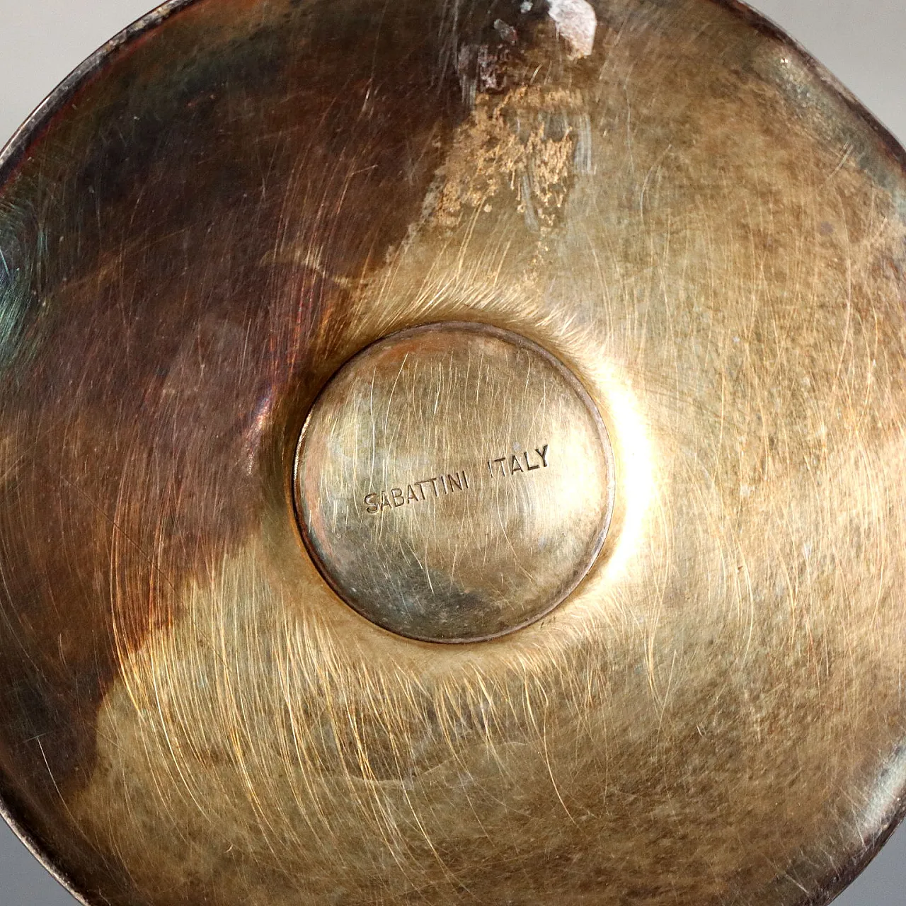 Candelabro in metallo argentato di Lino Sabattini, anni '60 6