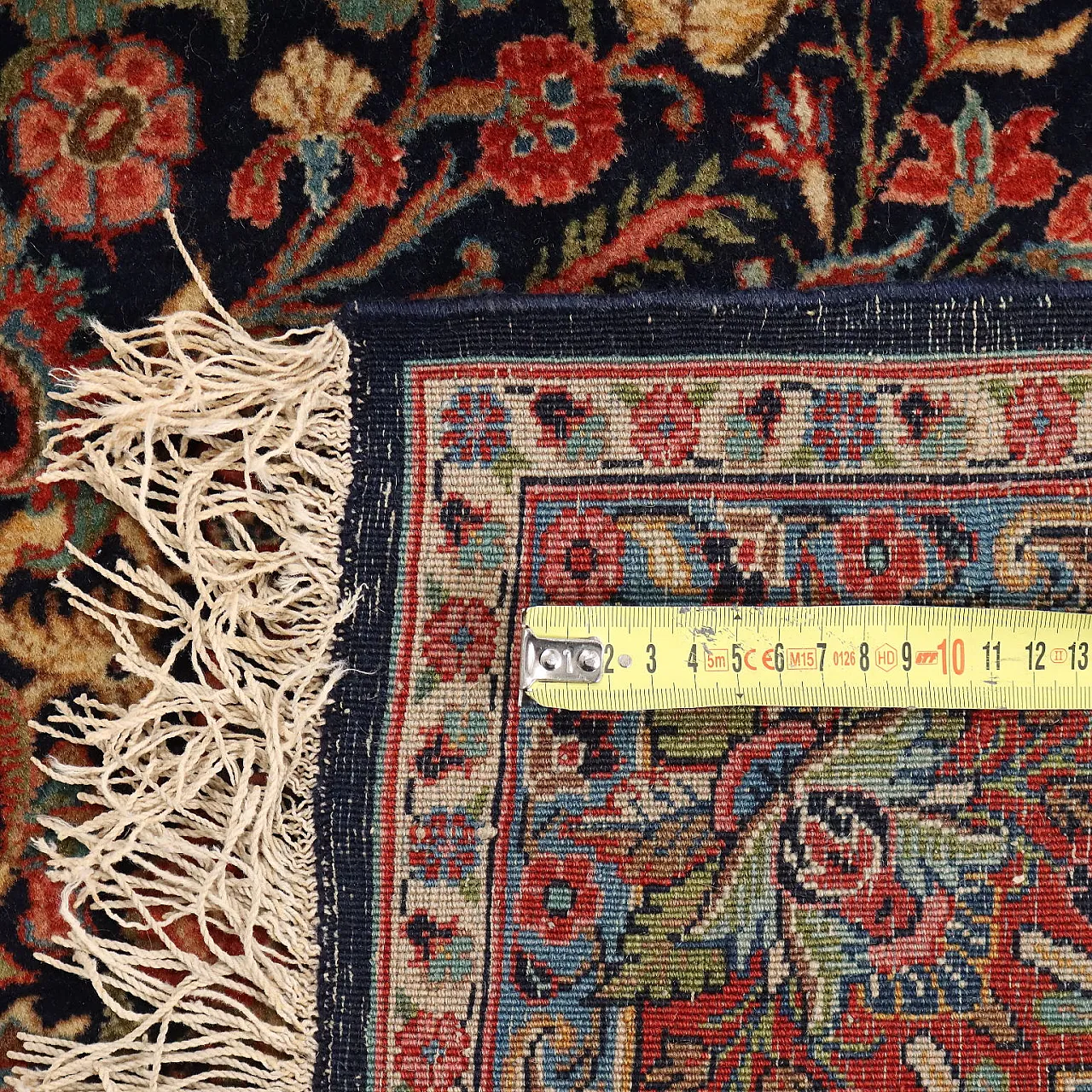 Tappeto Mahall in cotone e lana, nodo grosso, fine '900 7