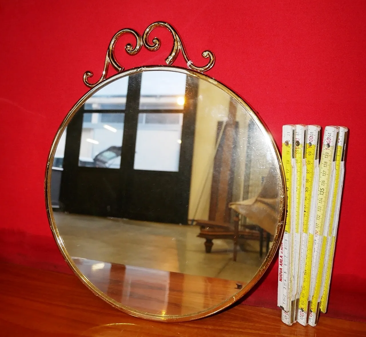 Specchio rotondo, anni '70 1