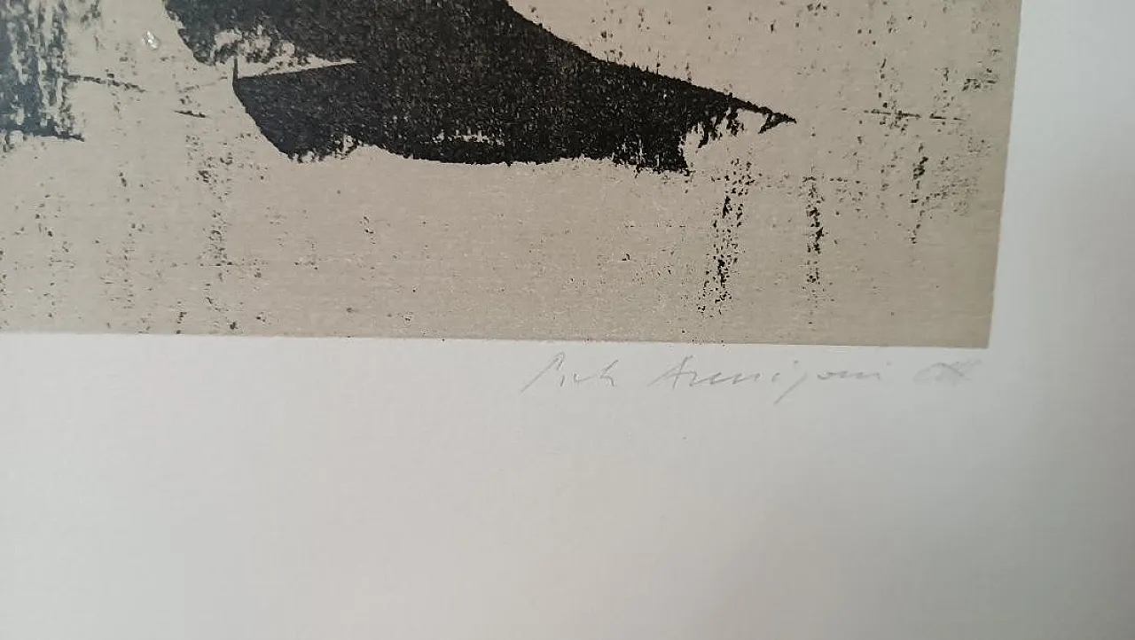 Litografia firmata e numerata di Pietro Annigoni, '900 5
