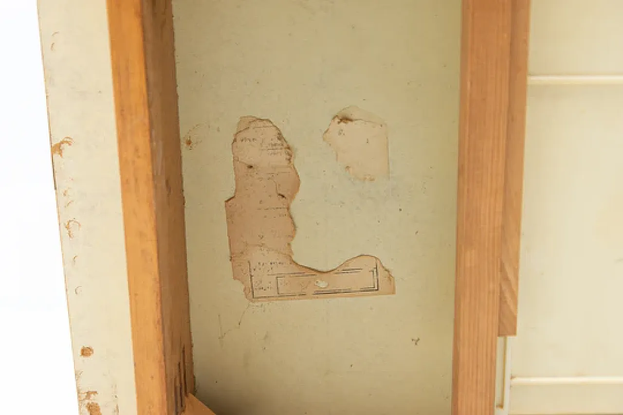 Midcentury formica and wood central table, 1960s 14