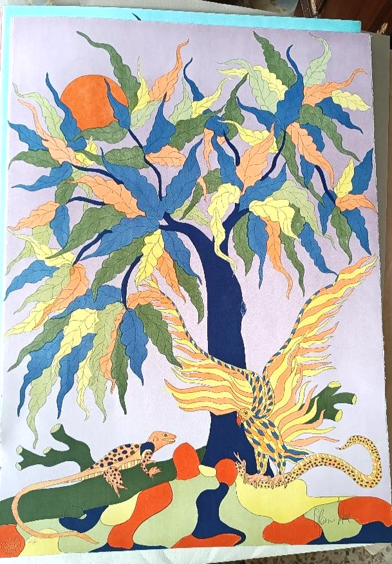 Between dream &reality, 3 lithographs by Alessio Vitale, 20th century 1