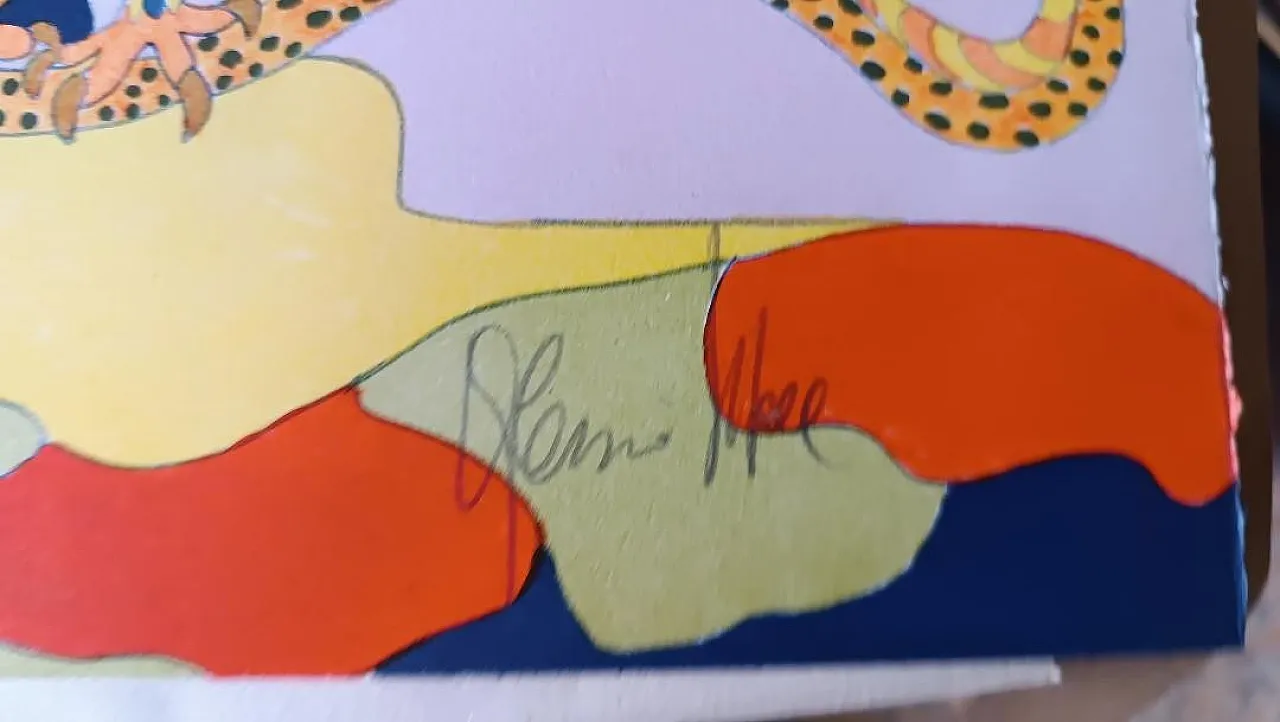 Between dream &reality, 3 lithographs by Alessio Vitale, 20th century 16