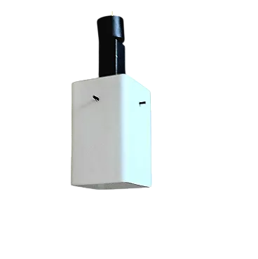 Chandelier Opalino glass by Stylux, 60s