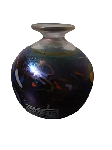 Low Tornado Vase Model Vendemmmia Kosta Bodil of Bertil