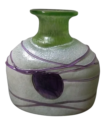 Kosta Boda Vallien Galaxy Collection bottiglia bassa