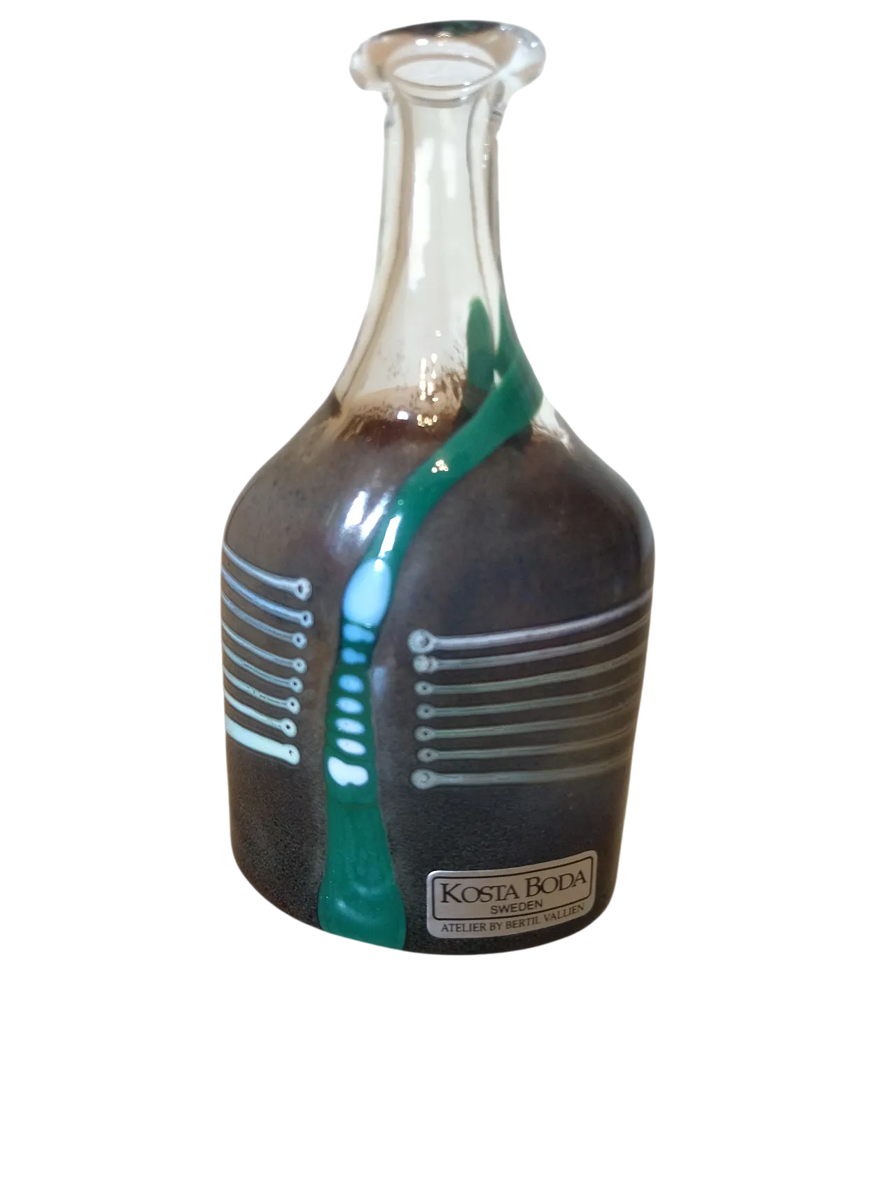 Bottiglia in vetro soffiato Ateljé di Kosta Boda 6