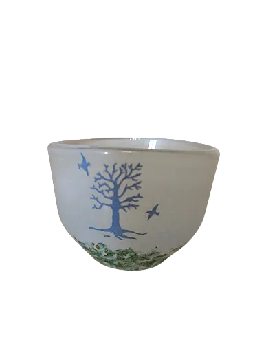 Kosta Boda Kjell Engman Art Glass Ciotola ''October''