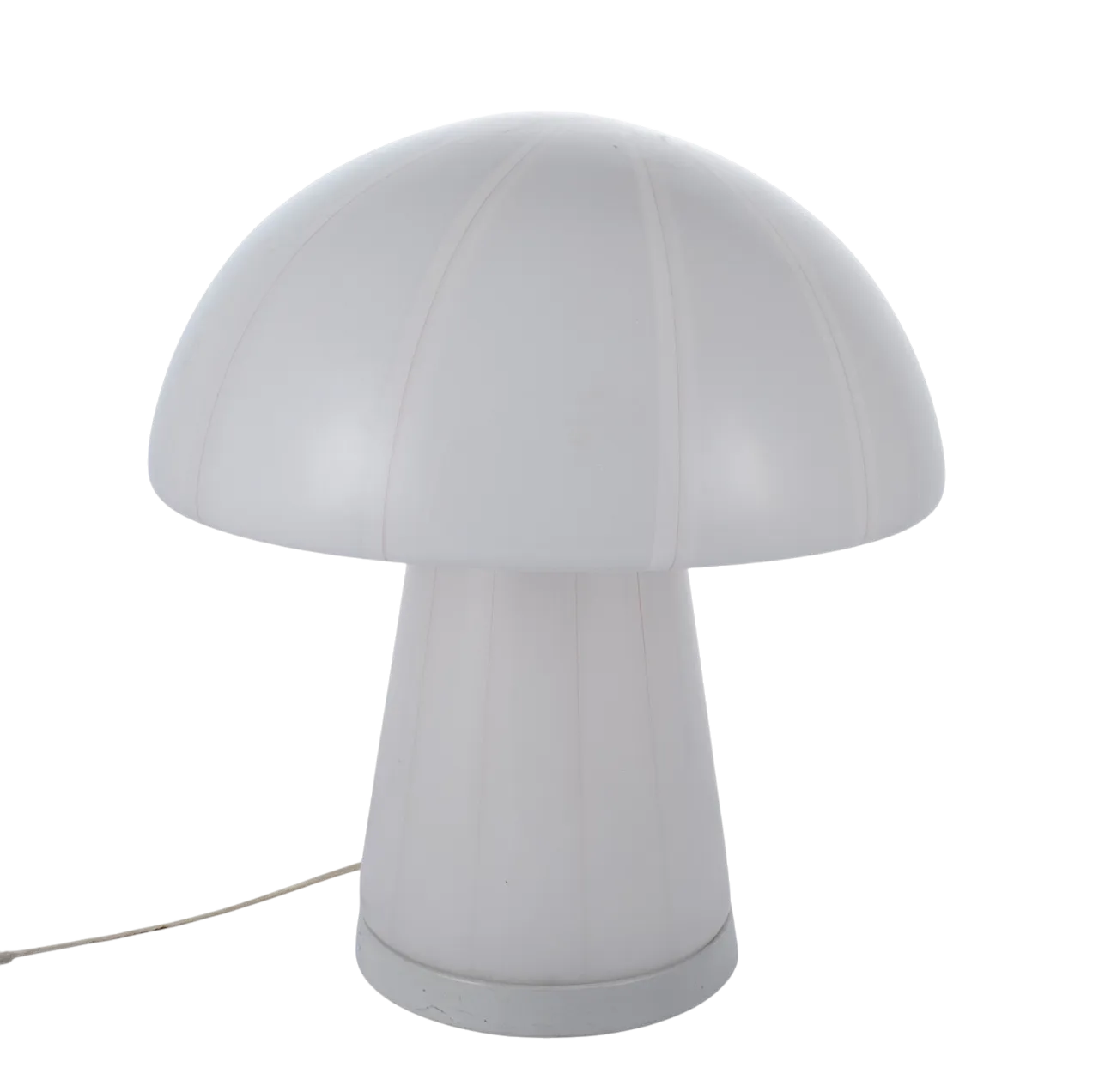 Muhroom table lamp in Murano glass, Italy, 70s 18