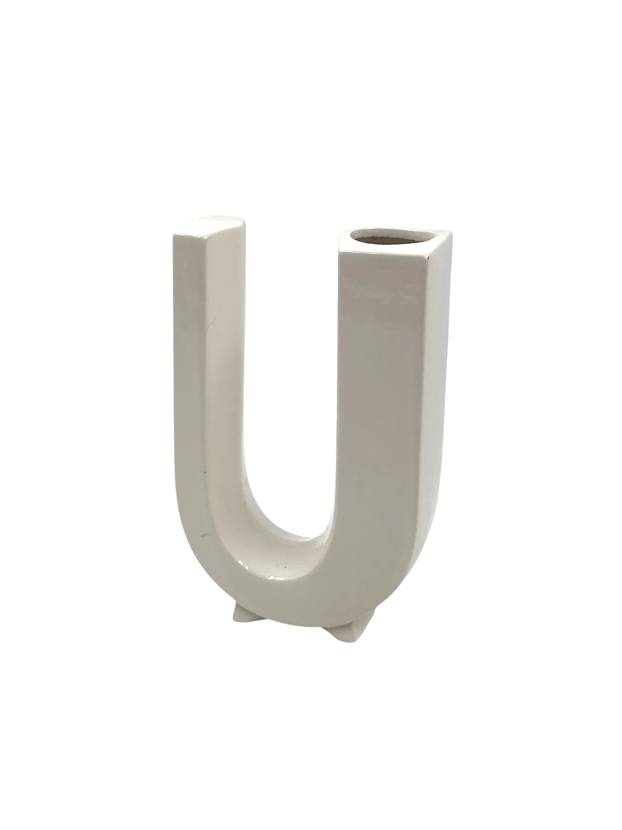 Veso Solifleur letter u space age, marcel Radireau France 1970 11