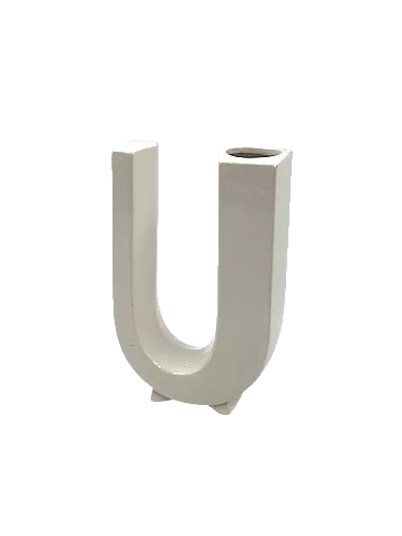 Veso Solifleur letter u space age, marcel Radireau France 1970