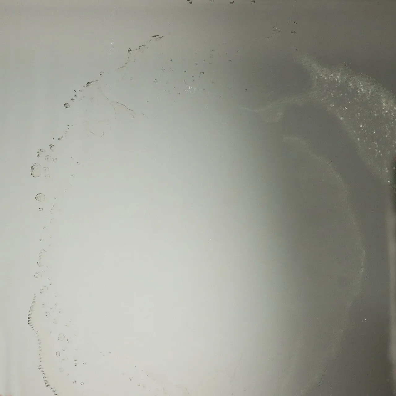 Specchio in legno laccato e vetro fumé, anni '60 7