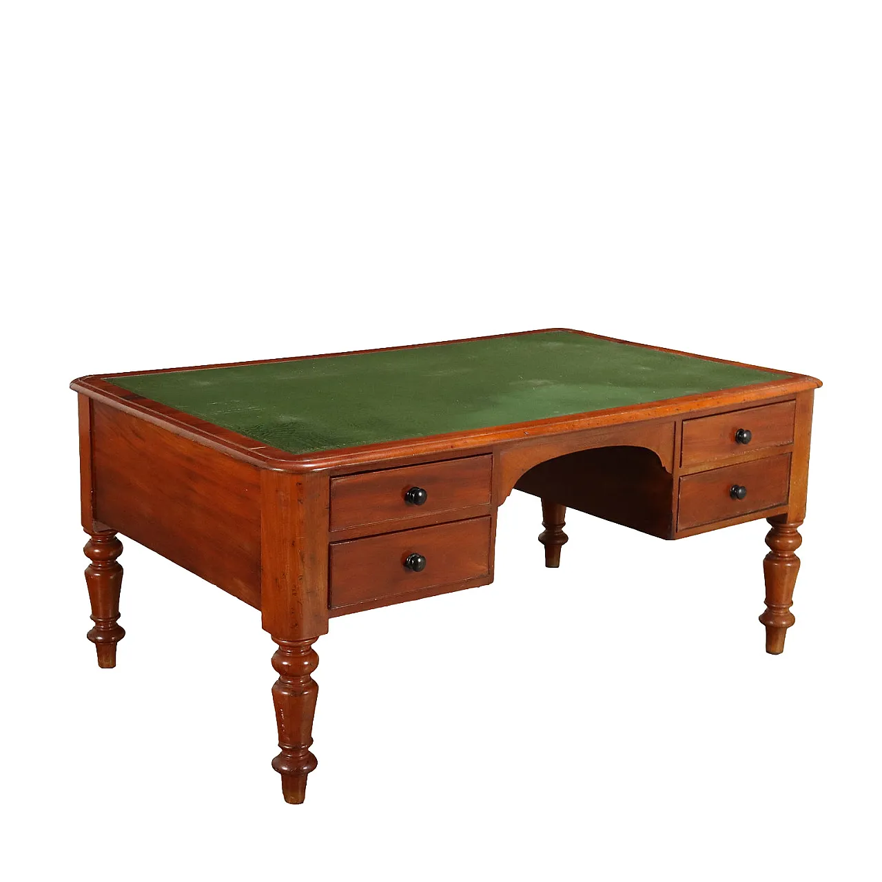 Scrittoio inglese in mogano, fine '800 1