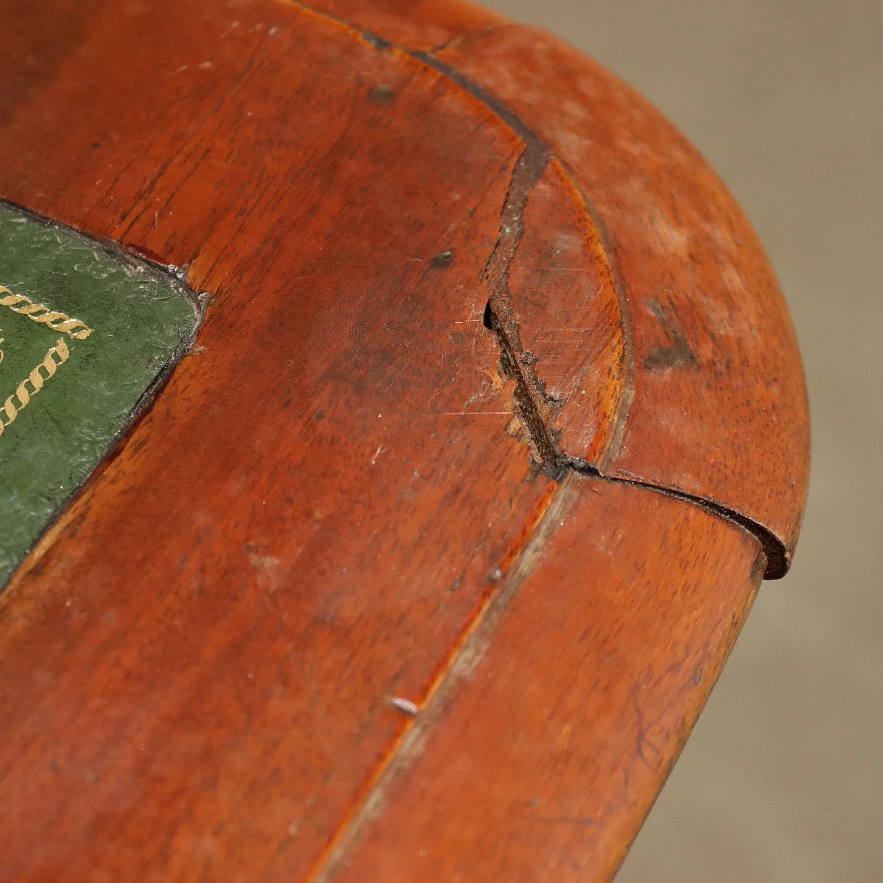 Scrittoio inglese in mogano, fine '800 5