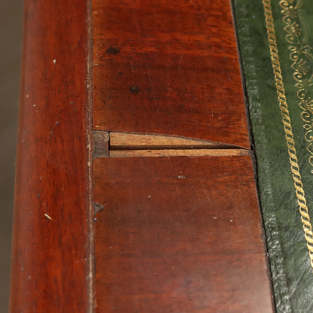 Scrittoio inglese in mogano, fine '800 6