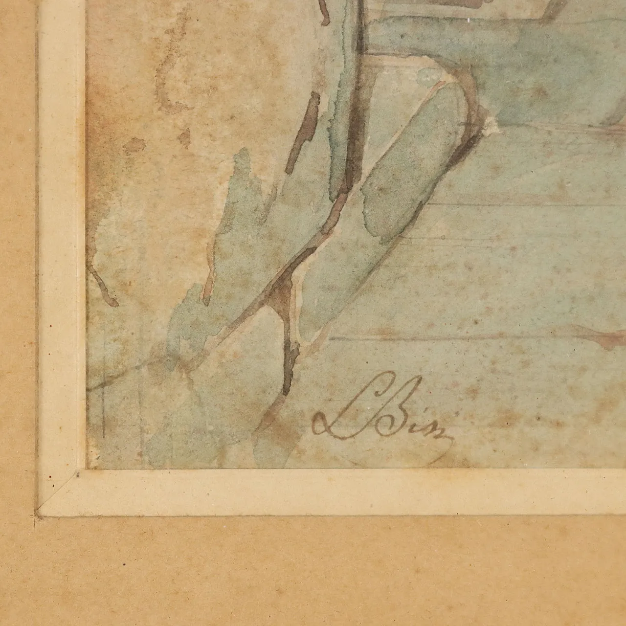 Painting by Luigi Bisi, 19th century 9