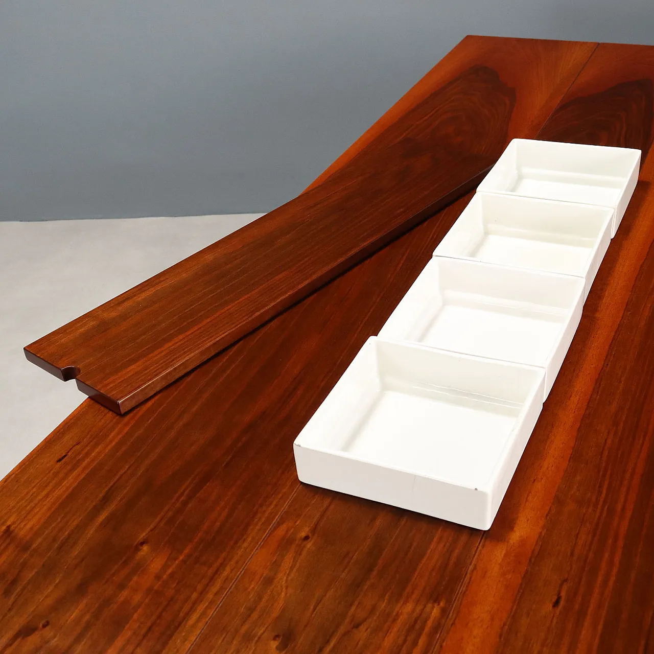 Bernini table with ceramics by Silvio Coppola, 1960s 6