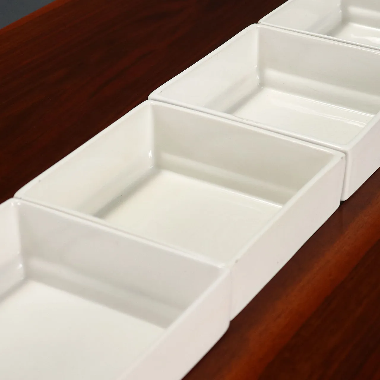 Bernini table with ceramics by Silvio Coppola, 1960s 8