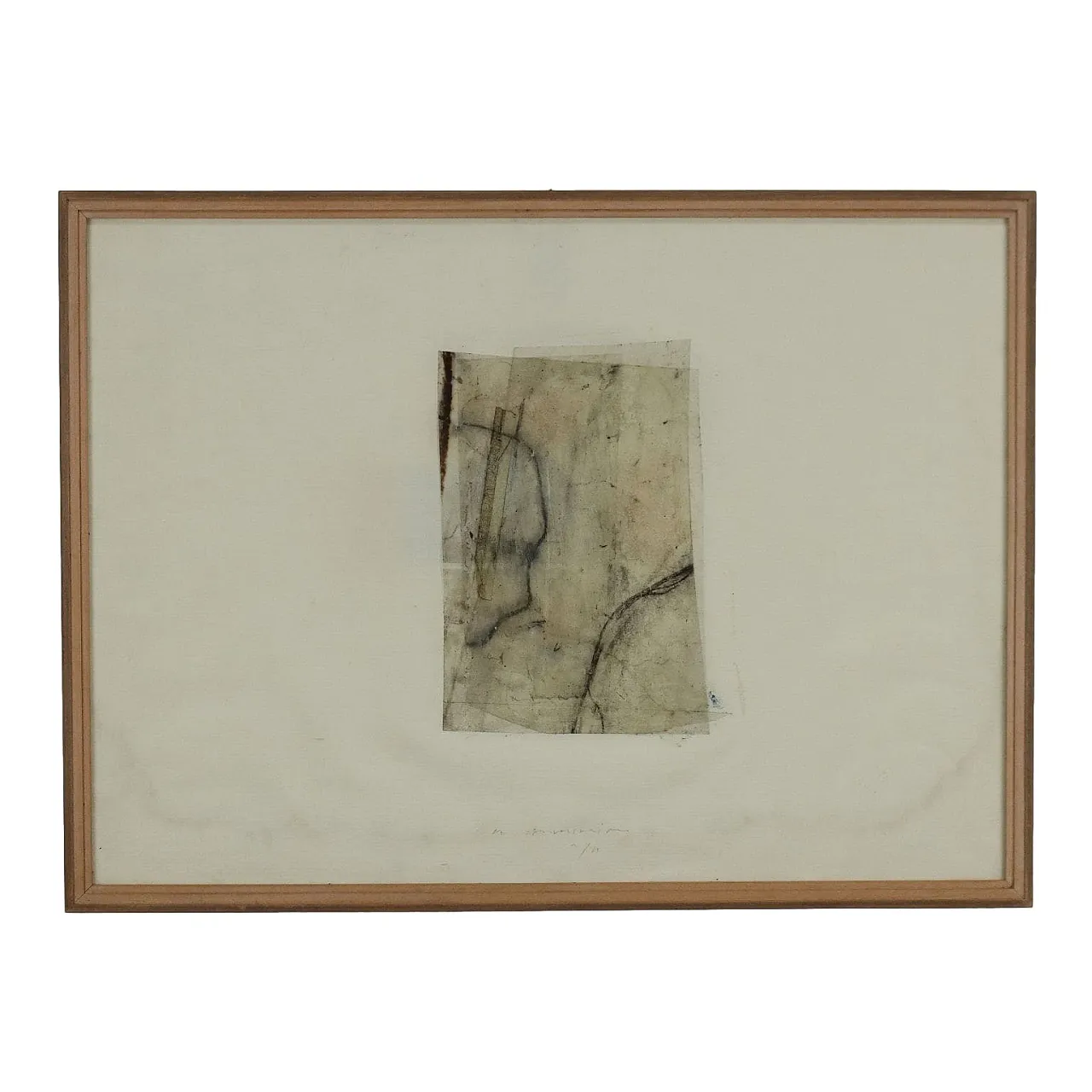 Pittura contemporanea di Luca Caccioni, tecnica mista, anni '90 1