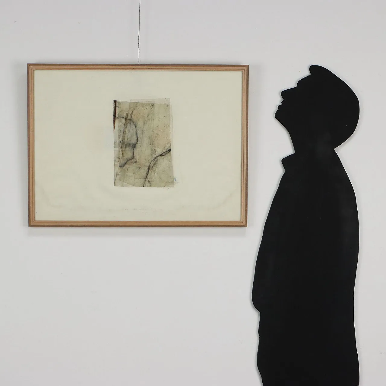 Pittura contemporanea di Luca Caccioni, tecnica mista, anni '90 2