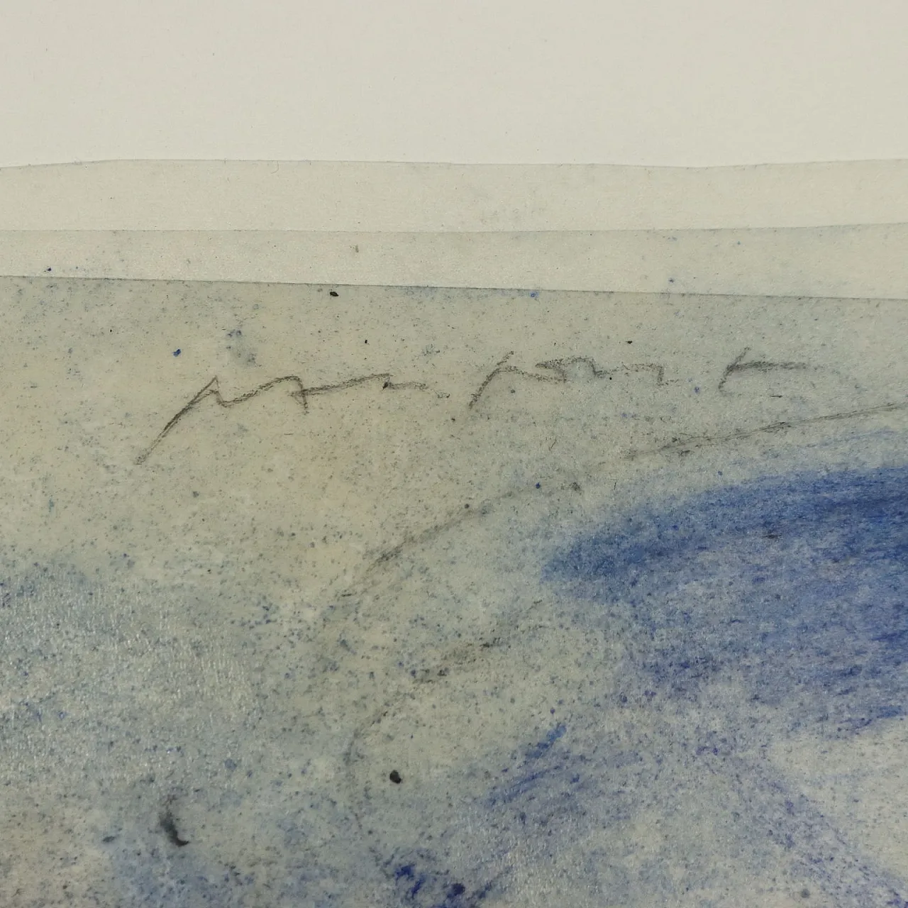 Pittura contemporanea di Luca Caccioni, tecnica mista, anni '90 6