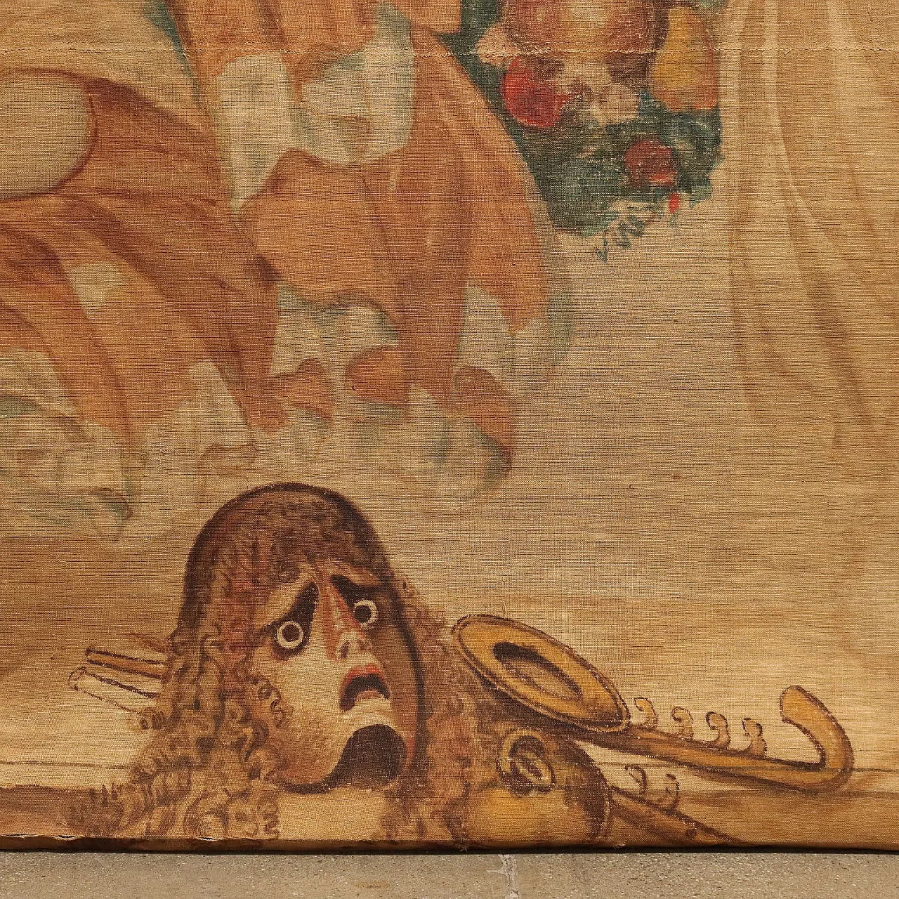 The nine muses, tapestry, grass juice, 19th century 9