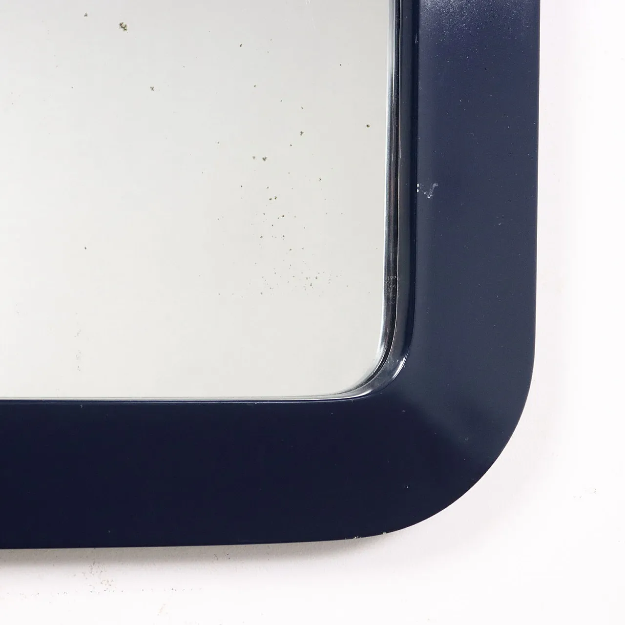 Specchio in legno laccato e vetro, anni '70 6