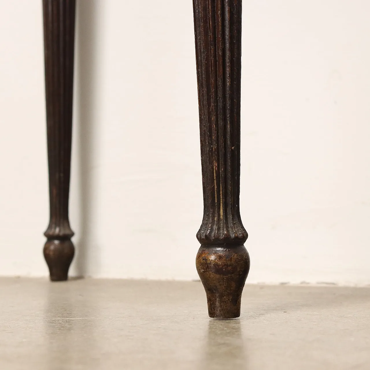 Consolle in faggio impiallacciato e mogano, anni '50 6