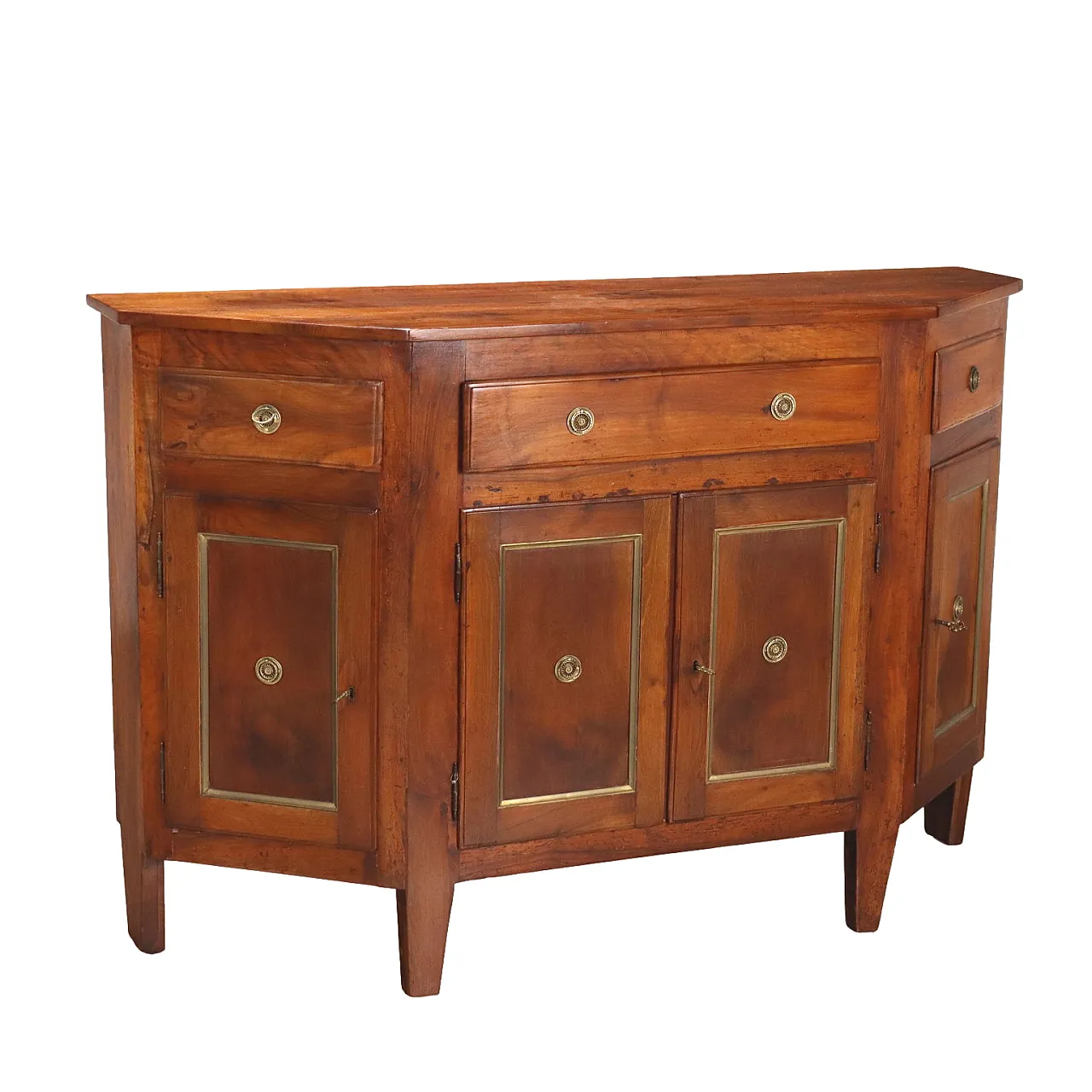 Credenza scantonata in legno, '900 1