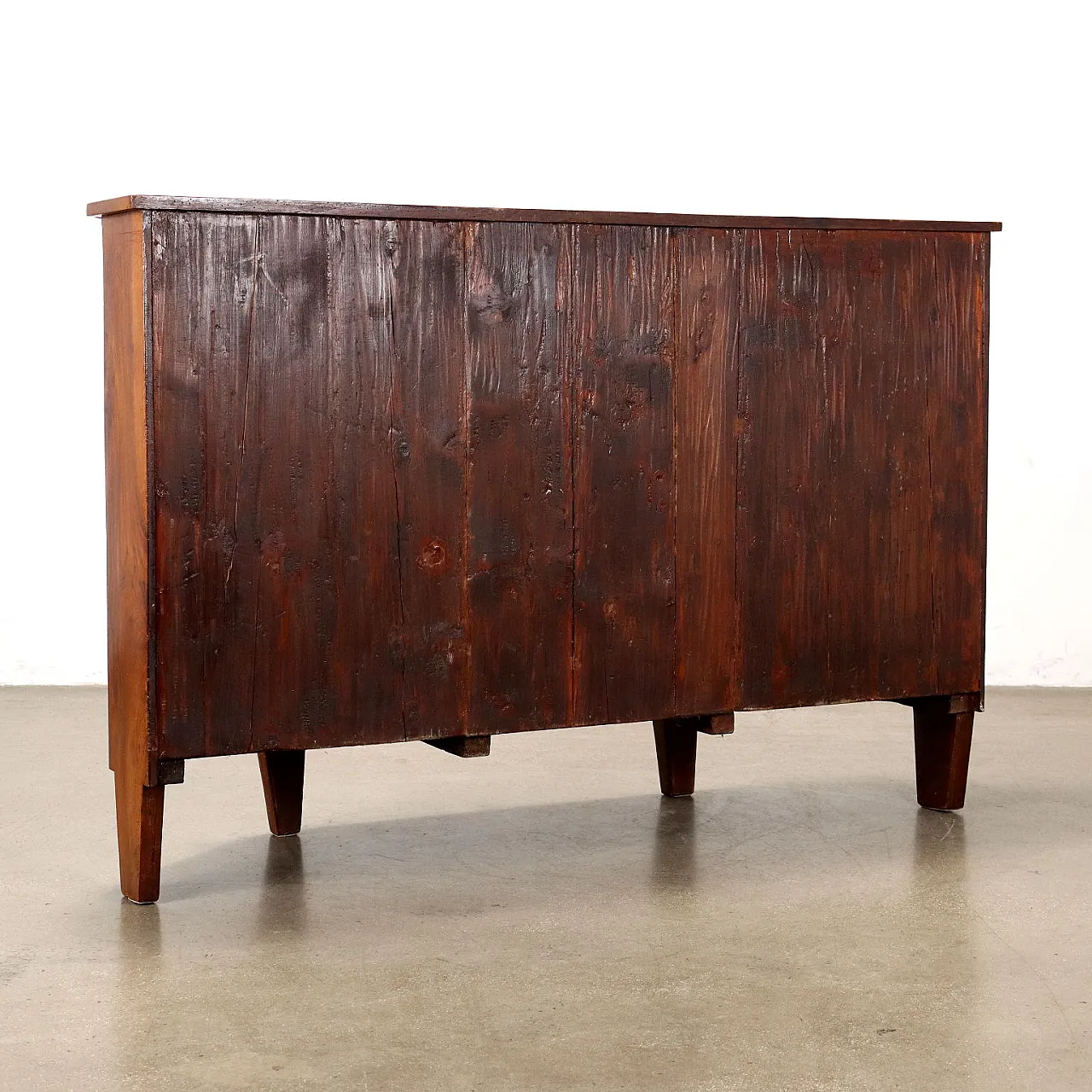 Credenza scantonata in legno, '900 9