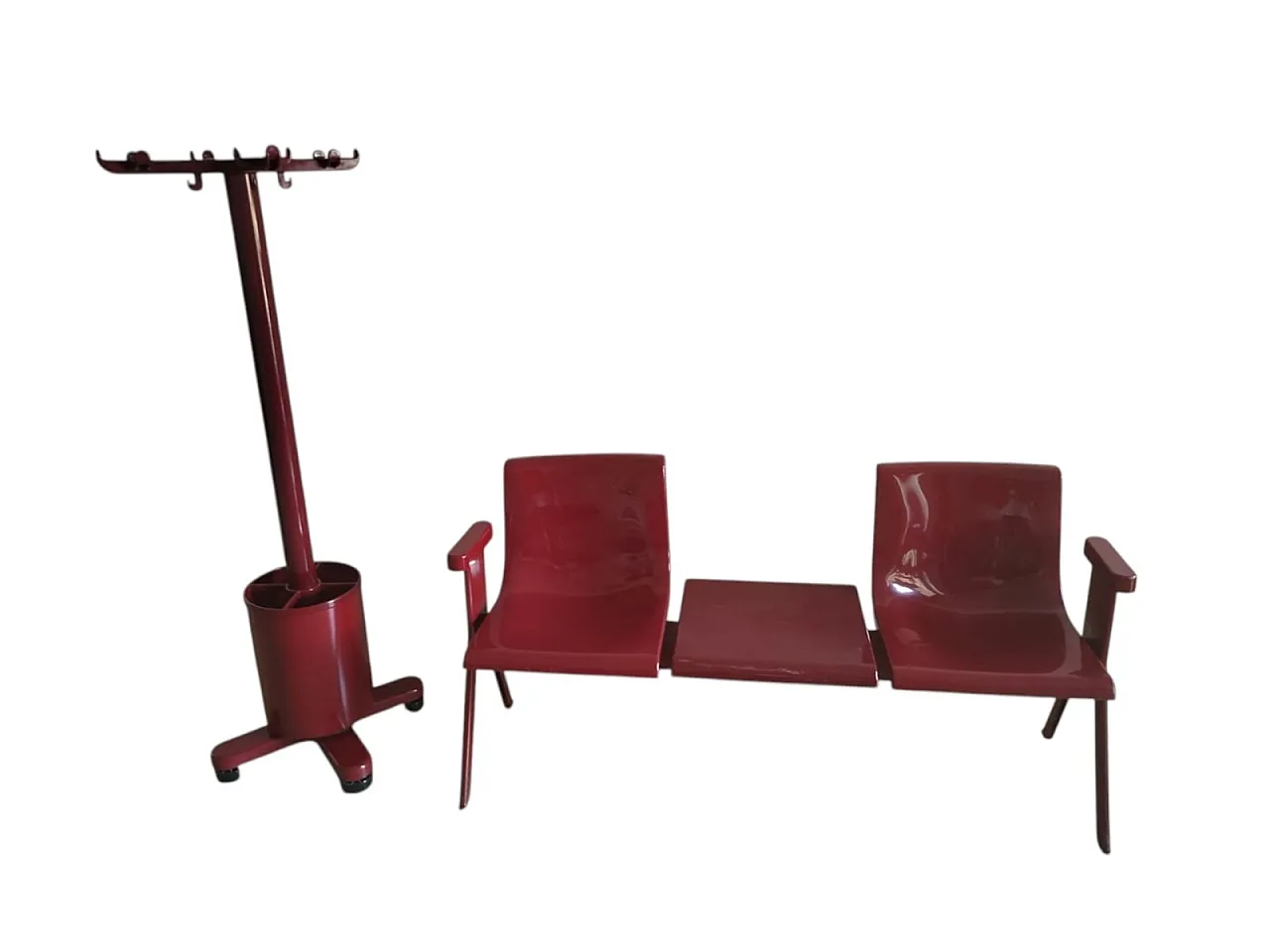 Set di sala d'attesa N.45 Design ETTORE SOTTSASS PER OLIVETI SINTESIS, 1973 1